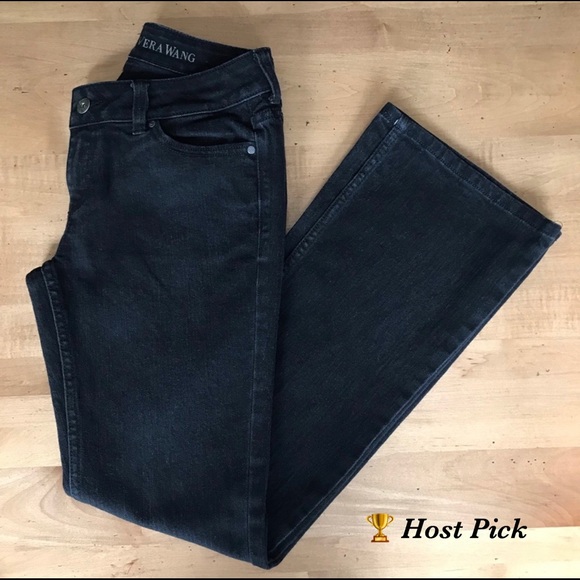 Simply Vera Vera Wang Denim - Simply Vera Vera Wang Black Bootcut Jeans